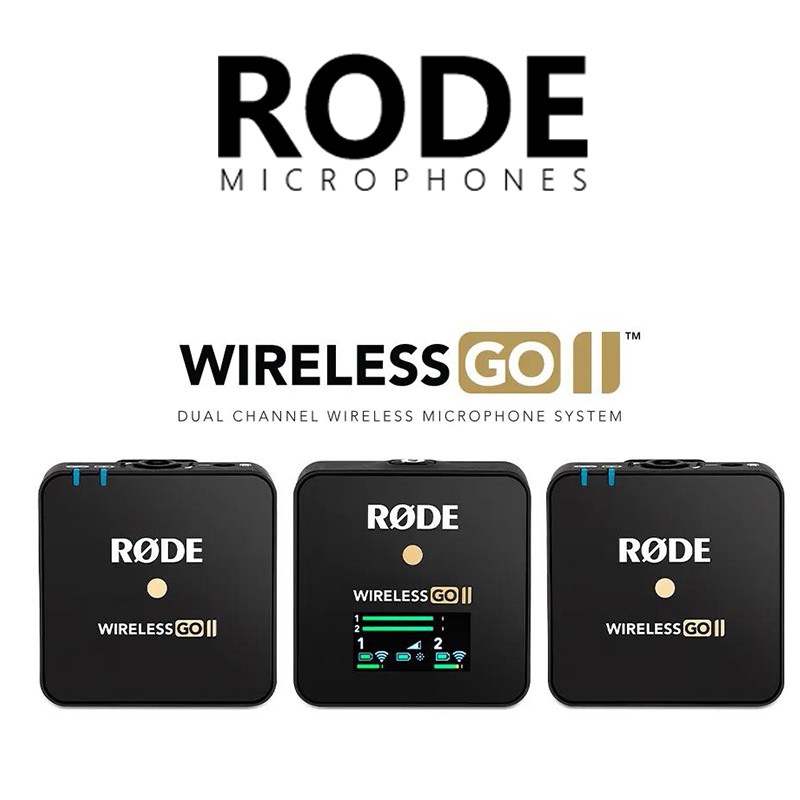 罗德小蜜蜂RODE Wireless Go 2代 一拖二