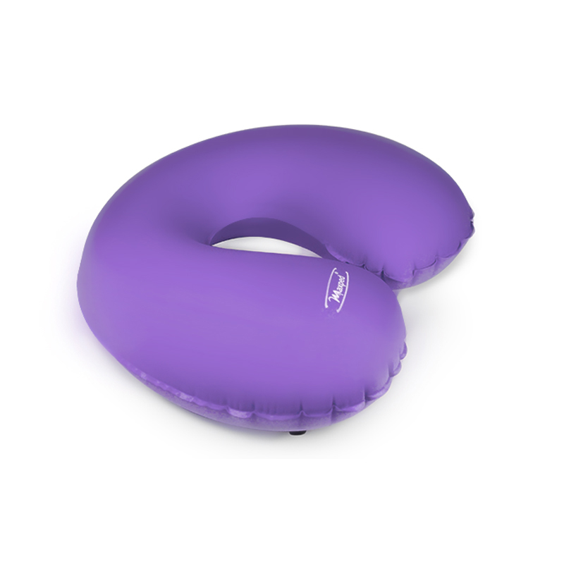 Maxped充气U型枕 车用旅行护颈枕 U型充气午睡枕 自驾旅游枕 紫色