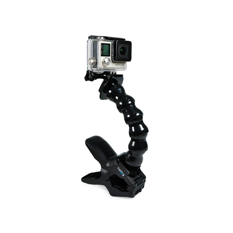 GoPro正品配件 Jaws可伸缩夹钳柔性压板 运动摄像机 可任意弯曲